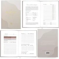 LEAF & GOLD Jahresplaner Budget Planner für deine Finanzen