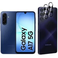 CLM-Tech Kameraschutzglas 2X für Samsung Galaxy A17 5G, Linse Schutzglas 9H Glas - Folie kristallklar Panzerglas, 2 Stück, Kratzfest