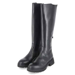 Gabor Stiefel - Gr. 37,5 - Schwarz - Leder & Textil
