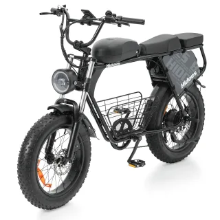 [EU Direct] Hidoes HD-B9 Electric Bike 48V 18.2Ah+15.6Ah Dual Batteries 750W Motor Recommended Top Speed 25KM/H 20inch T
