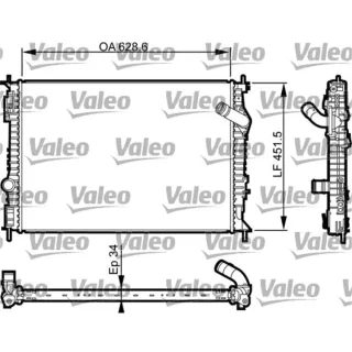 Valeo Motork?hler Nissan Qashqai 1.6 dCi 130 PS
