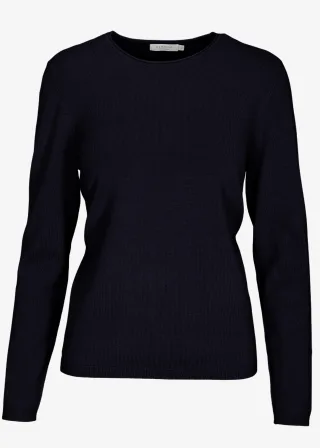 CLARINA - Ganzjahres NOS Rdh.-Pullover 623 marine - Gr. - 38
