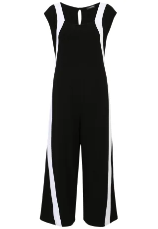 Doris Streich - Jumpsuit schwarz/weiß - Gr. - 48