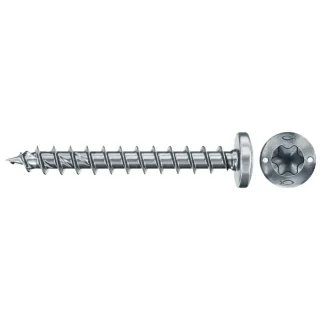 Fischer Spanplattenschraube 3,5x25 PowerFast FPF II PTF BC, Panhead, Innenstern TX, Vollgewinde - 670101