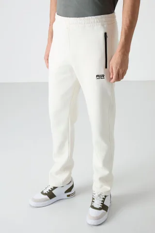 Herren regulär geschnittene Fleece-Sweatpants