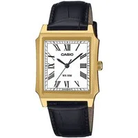 CASIO TIMELESS COLLECTION Quarzuhr MTP-B190GL-7BVEF, Armbanduhr, Damenuhr, Herrenuhr, analog, Lederarmband
