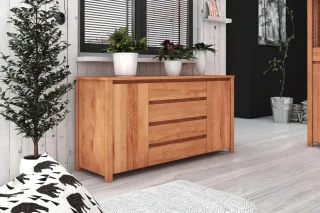 Sideboard Kommode MAISON Buche massiv 150x77x45 cm