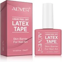 ALIVER Nagellack Nagelhautschutz Nail Art Design Maniküre Skin Cover Latex Tape Aliver, 1-tlg.