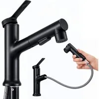 Youyijia Wasserhahnfilter Wasserhahn Mischbatterie, WaschtischEinhebelarmatur Waschtischarmatur