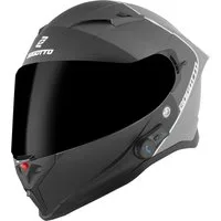 Bogotto Motorradhelm H153 BT SPN Bluetooth Helm, integriertes Kommunikationssystem,geeignet für Brillenträger,vorb