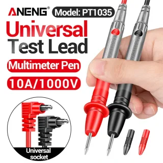 ANENG PT1035 10A 1000V Digital Multimeter Test Lead Cable Replaceable Multimeter Pen Probe Test Wire Voltmeter Ammeter A