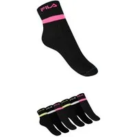 Fila Kurzsocken JUNIOR GIRL QUARTER SOCKS (6-Paar) schlichtes Design mit dezentem Logo, feine Rippenstruktur