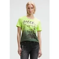 SOCCX Rundhalsshirt mit Baumwolle