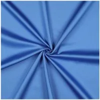 maDDma Stoff 0,5m Baumwollstoff mit Satinoptik ab 50x150cm unifarben, himmelblau