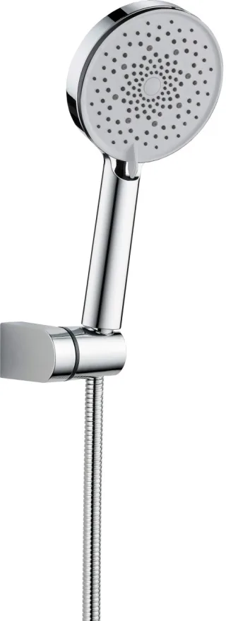 Neuesbad Serie 210 NEO 3-Funktionen 1-Punkt-Duschset, Chrom NB1DENLI041K1