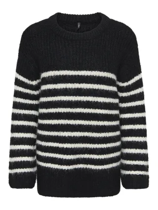 ONLY - ONLMAGGIE LS LONG O-NECK CC KNT Black - Gr. - M