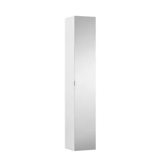 LAUFEN Space Hochschrank H4109011601011 30x170x30cm, doppelseitiger Spiegeltür, Nussbaum hell