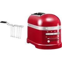 KitchenAid Toaster Artisan 5KMT2204EER EMPIRE ROT, 2 kurze Schlitze, für 2 Scheiben, 1250 W, mit Sandwichzange