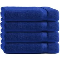 TRENDBUY24 Handtuch Set Handtücher Duschtücher Gästetücher Baumwolle Frottee Premium 4er Set, 100% Baumwolle (4-St), Duschtuch