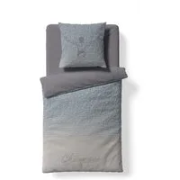 Chiemsee Bettwäsche JUMPER, Renforcé, 2-teilig, 100% Baumwolle, mit Reißverschluss, Wendebettwäsche