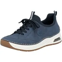 Rieker Slip-On Sneaker Schlupfschuh, Freizeitsneaker, Halbschuh mit elastischem Einstieg