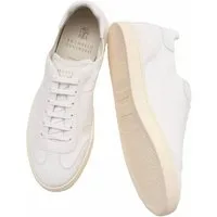 BRUNELLO CUCINELLI Retro Frottee Terry Knit Offwhite Schuhe Sneaker handwerkliche Meisterkunst aus dem italienischen Solomeo