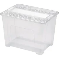 Heidrun Aufbewahrungsbox Aufbewahrungsbox TexBox mit Deckel transparent 38x28x27,2cm
