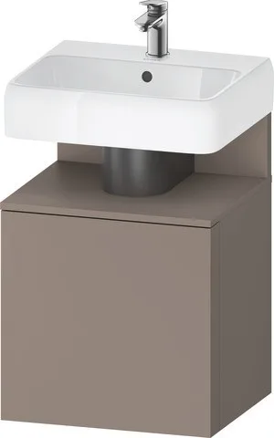 Duravit Qatego Waschtischunterbau wandhängend Basalt Matt 490x420x645 mm - QA4077R43430000 QA4077R43430000