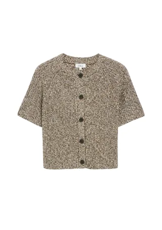 s.Oliver - Strickjacke braun - Gr. - 38