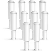 Comedes Wasserfilter Comedes 10er Set ähnlich wie Jura Claris White, Zubehör für ähnlich wie Jura Claris White 68739, Jura Claris White 60209, Jura Claris White 62911, passend für Jura Impressa Serien E, J, S, X, X, Z