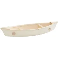 VBS Dekoobjekt Boot Küstennebel, 36x10x4,3cm