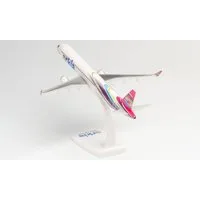 Herpa Modellflugzeug Herpa Snap-Fit 612524 A321LR Arkia Airbus 1:200