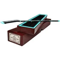 Warner Bros. Zauberstab Harry Potter Zauberstab Magic Caster Wand Defiant Blau Neu in OVP