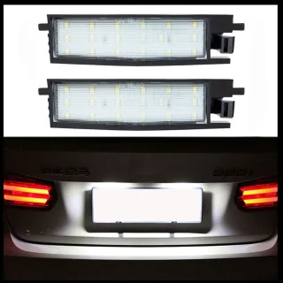2x LED PREMIUM Kennzeichenbeleuchtung 18 SMD für Toyota RAV4 II III / Auris II