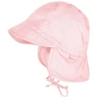 MAXIMO Schirmmütze GOTS BABY-Schildmütze, Nackenschutz, Bindeband, Waschoptik, UV (1-St)