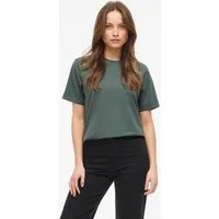 Vila Kurzarmshirt VINORA S/S T-SHIRT - NOOS Baumwollmischung, regular fit