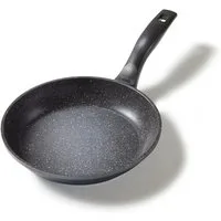 STONELINE Bratpfanne, Aluminiumguss (1-tlg), mit echten Steinpartikeln, induktionsgeeignet, Designed in Germany
