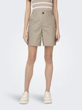 ONLY - ONLZORA MW BERMUDA SHORTS PNT NOOS Oxford Tan - Gr. - XS