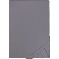 Castell - Markenbettwäsche Spannbettlaken Jersey in Gr. 90x200, 140x200 oder 180x200 cm, Jersey, Gummizug: rundum, (1 Stück), aus Baumwolle, für Matratzen bis 22 cm Höhe, Bettlaken, Spannbetttuch