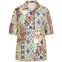 bianca Druckbluse ALICE in trendigem Allover-Druck