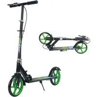 oyajia Cityroller Tretroller Kickroller Cityroller Kinderroller Erwachsene Scooter, (Faltbar Tret-Roller höhenverstellbarer Cityroller), mit Klappfunktion, Kinderscooter mit PU Räder, 100kg belastbar