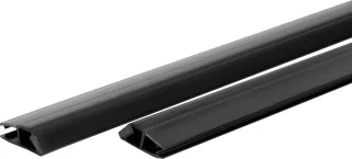 Neuesbad Set OF VERTICAL MAGNETIC GASKETS für DOOR Glas 5 MM, Schwarz NB1DEXKCF2UN501