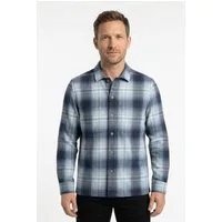 OLYMP Hemdjacke mit modischem Karomuster