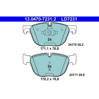ATE Ceramic Bremsbel?ge vorne BMW X5 E70 F15 X6 E71 F16 3,0