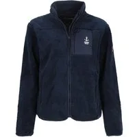 Lizzard Sports Fleecejacke Damen Sherpafleece-Jacke mit Windbreaker und Stehkragen