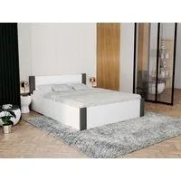 thematys Stauraumbett mit Bettkasten & Lattenrost – Holzbett 120x200–180x200 – (Optional mit 28 cm H3/H4 Taschenfederkern oder 23 cm Taschenfederkern-Matratze H2, hydraulisches Stauraumbett)