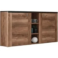 OTTO home Sideboard Larona, zeitlose Kommode mit 2 Türen, Türkommode, Breite 155 cm, Höhe 84 cm, viel Stauraum, Anrichte mit dekorativer Rahmenoptik
