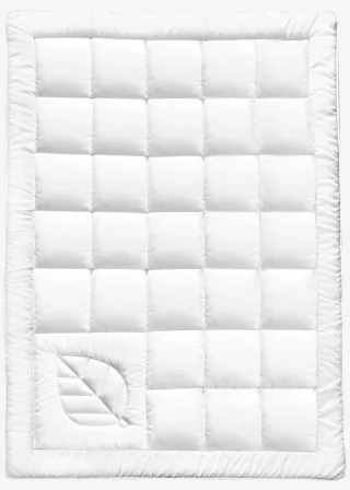 bonprix Allergiker-Bettdecke mittel, weiß, Gr.200x200 cm, Allergiker-Bettdecke mit hohem Schlafkomfort, aus Microfaser