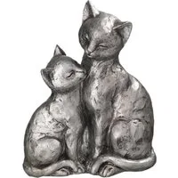 Ambiente Haus Dekofigur Katzen-Paar, Höhe 22 cm