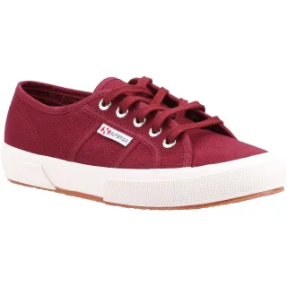 Superga 2750 Cotu Classic 100% Baumwolle Damen Dunkel Bordeaux Trainer